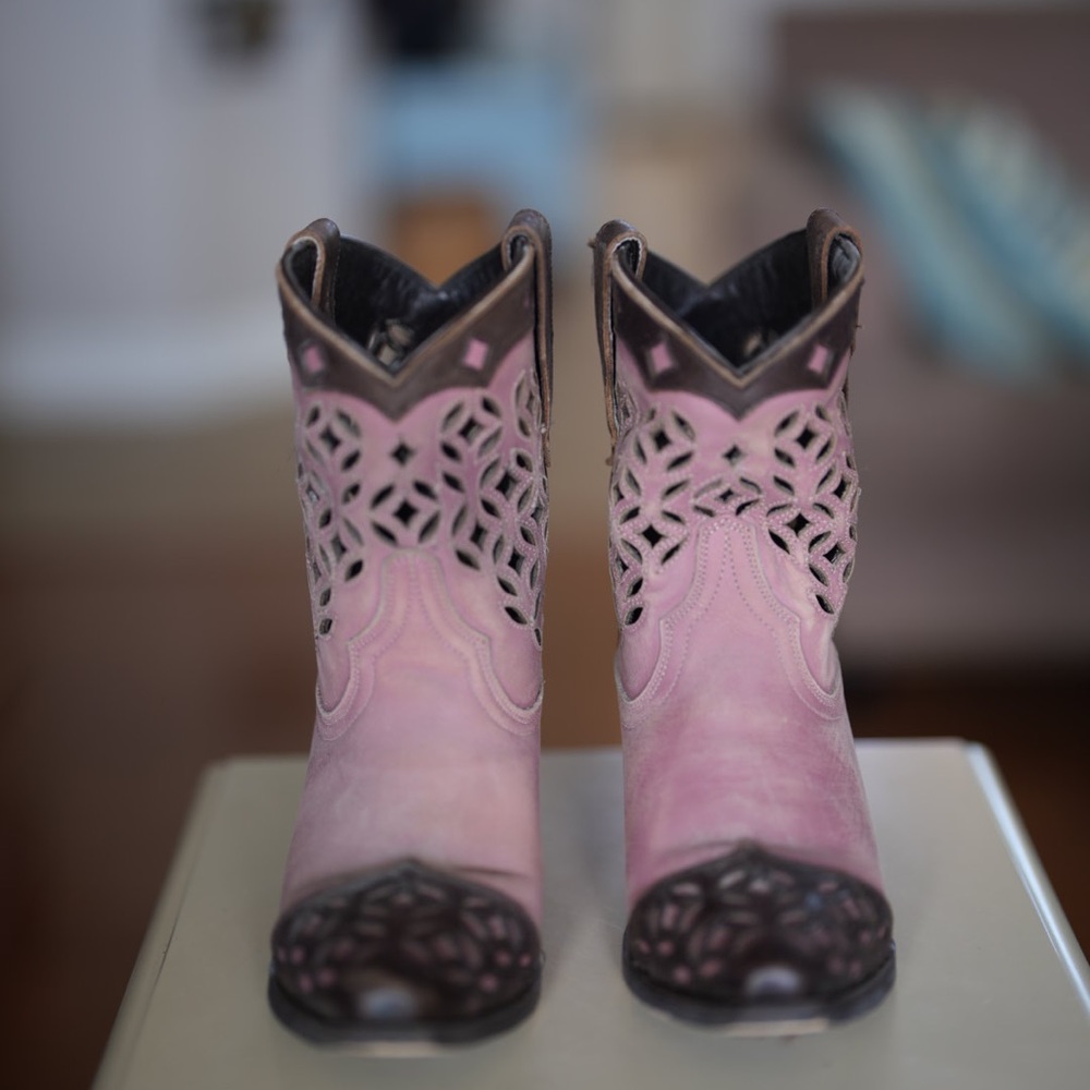 Laredo Western wear boots size 7 Leather upper.